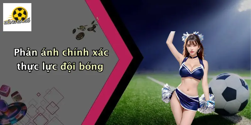 Phản ánh chính xác thực lực đội bóng