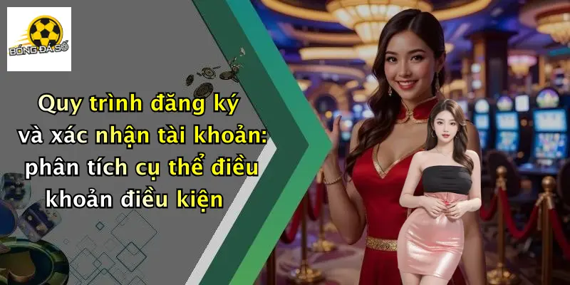Quy trình đăng ký và xác nhận tài khoản: phân tích cụ thể điều khoản điều kiện