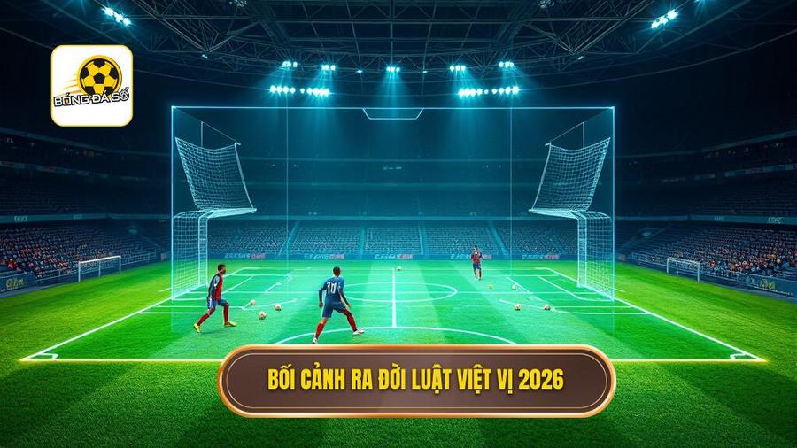 Bối cảnh ra đời luật việt vị 2026