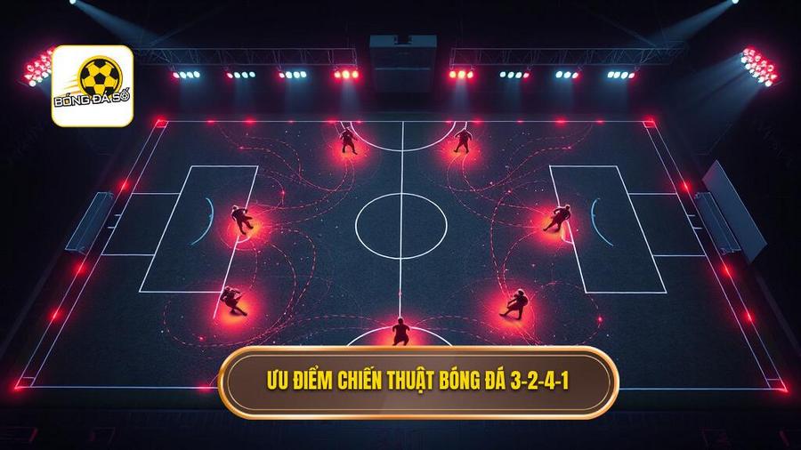 Tại sao chiến thuật bóng đá 3-2-4-1 lại khó bị đánh bại?