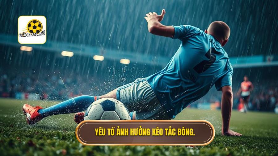 Các yếu tố ảnh hưởng trực tiếp đến kèo cược tổng số lần tắc bóng thành công
